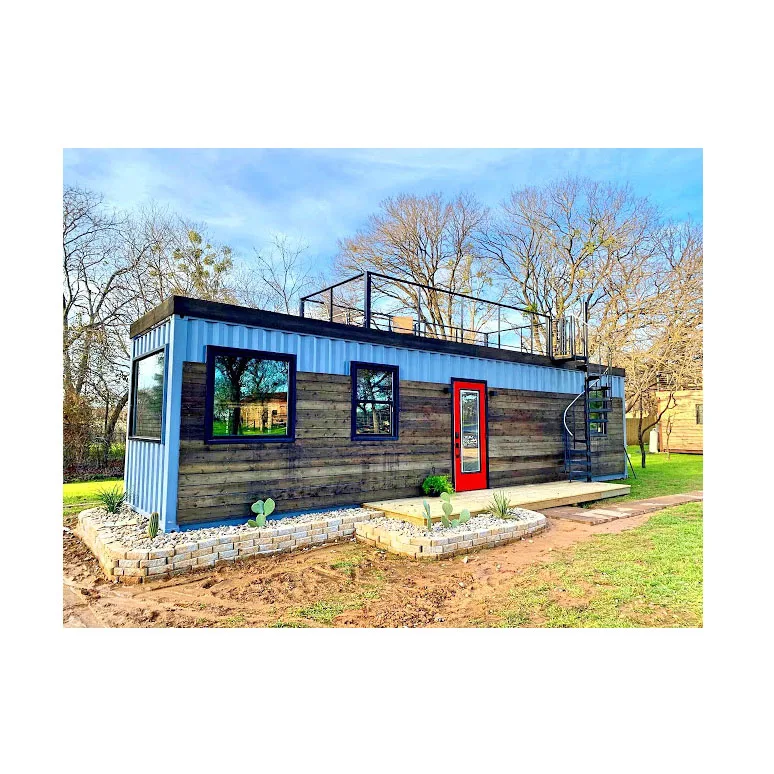 
20ft/40ft Modern prefabricated house modify shipping container home 