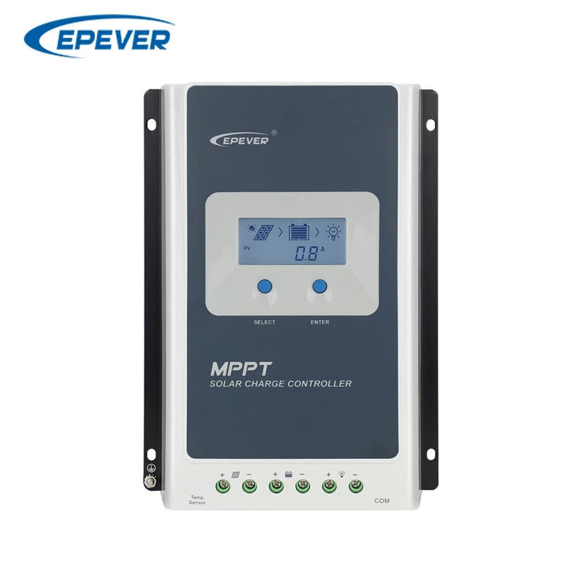 Free Shipping!!! Epever EPsolar MPPT 50A 12V 24V 36V 48V Auto Tracer 5415AN Solar Panel System Regulator Solar Charge Controller