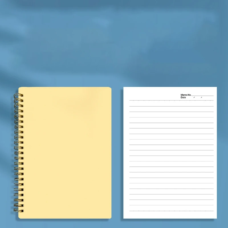 JX69 A5 Hardcover Academy Horizontal Spiral Notebook Custom Notebook Suitable For Learning Daily Notes For Work And Travel