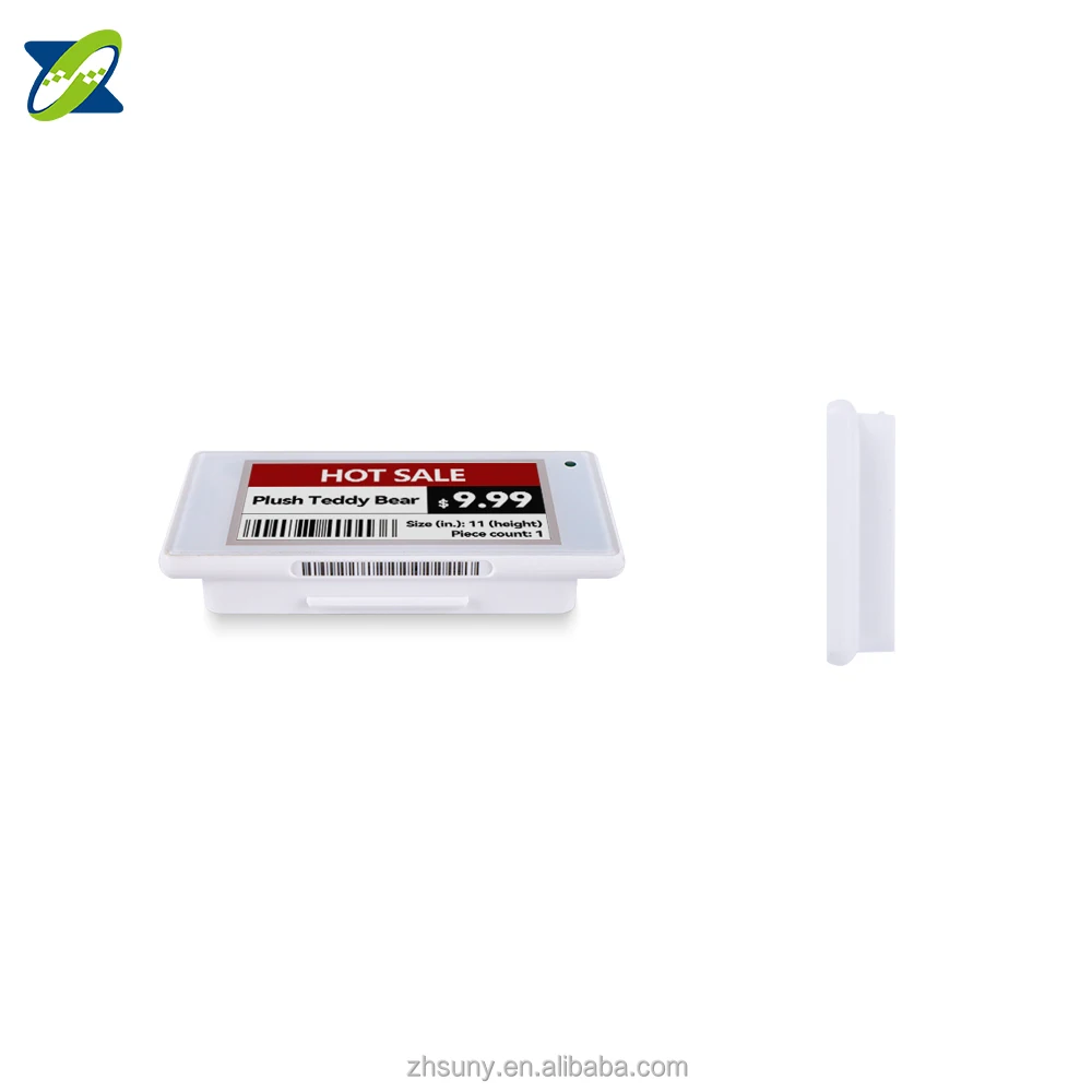 2.13 Inch Electronic Shelf Label System Supermarket Shelf Label Paperless Digital Price Tag For Shop