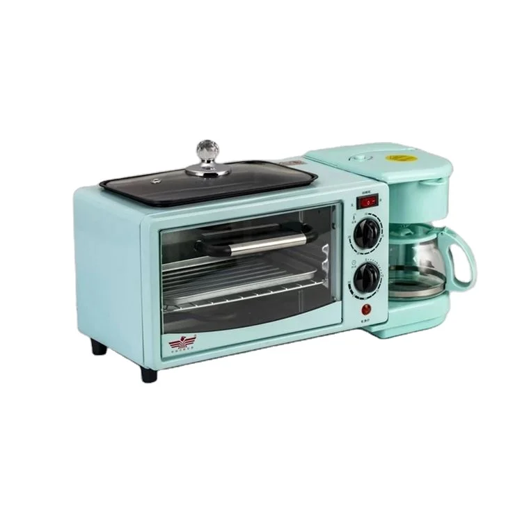 In stock Automatic Multifunction Household 3in one 9L Oven Multifunction 4 in 1 Breakfast Maker