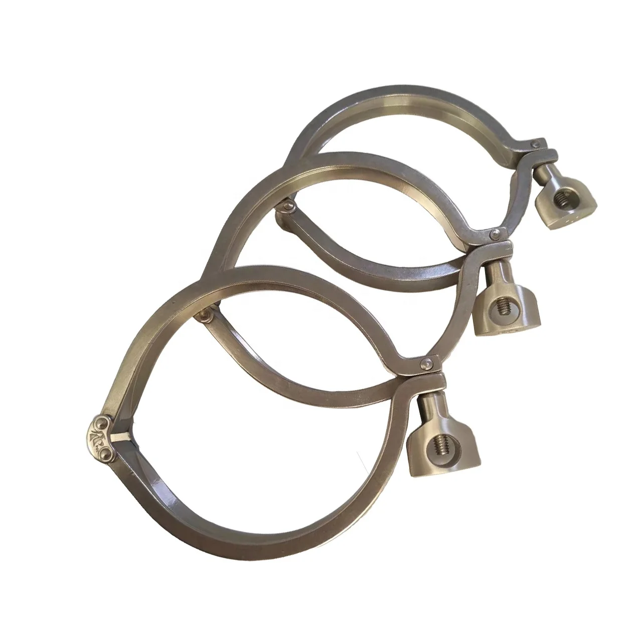 Investment casting wing nut tighted 13MHHS stainless steel sanitary pipe fittings TC clamp