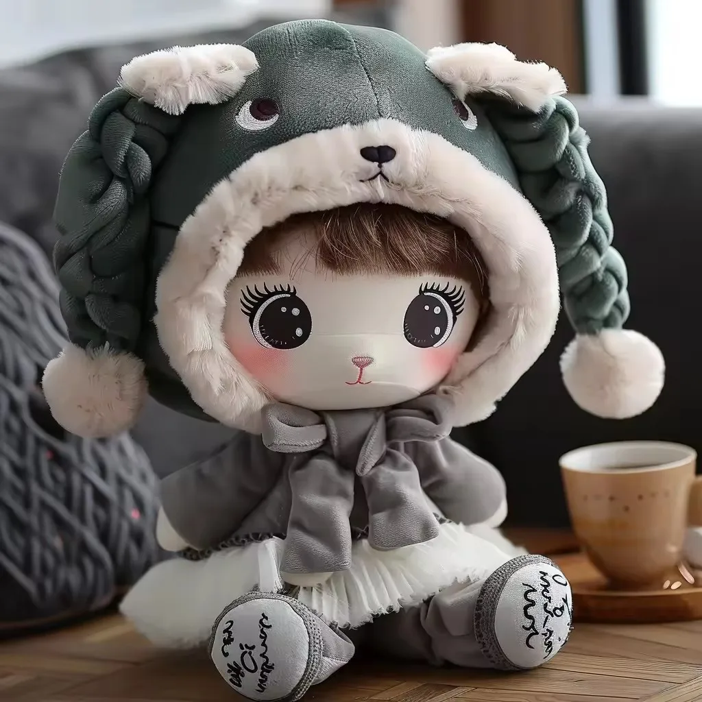 Unisex Custom Stuffed Dolls Create Your Own Size Turkey or Bear Plushie Made from Soft Cotton-for Kids and Babies