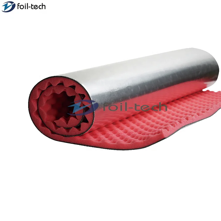 Acoustic Mass Loaded Vinyl Pipe Insulation Foam Lagging