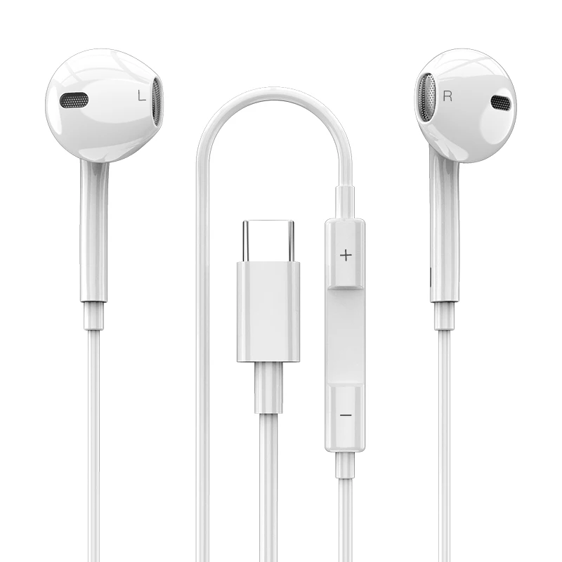 in-ear headphone stereo sound noise-isolating with Microphone for sports music suitable for iOS system