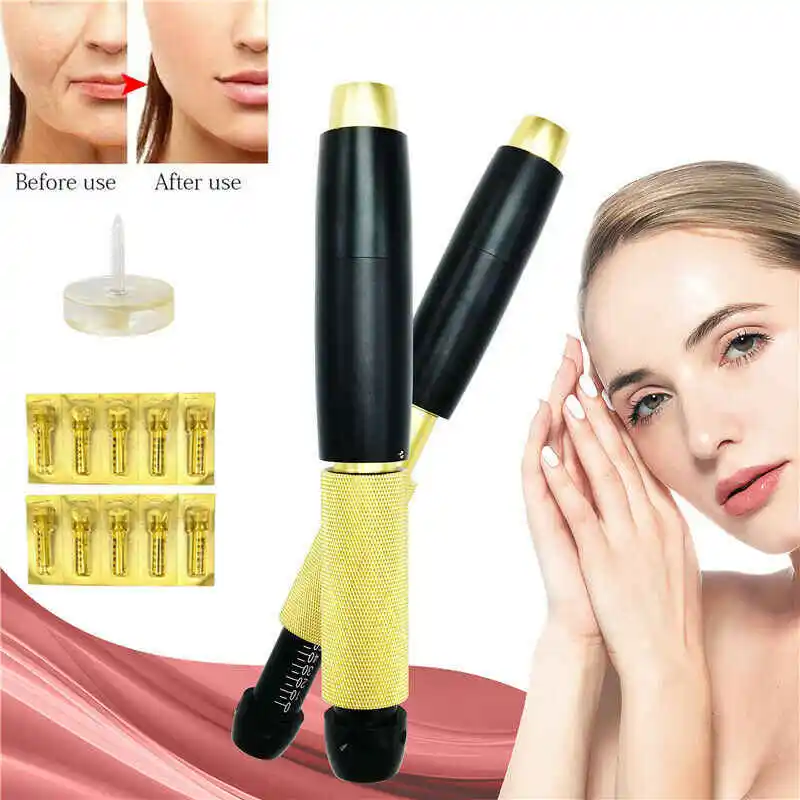 2021 Hot Selling Hyaluronic Injection Pen High Pressure Needleless Hyaluronic Acid Pen For Lip Filling Anti-Wrinkle
