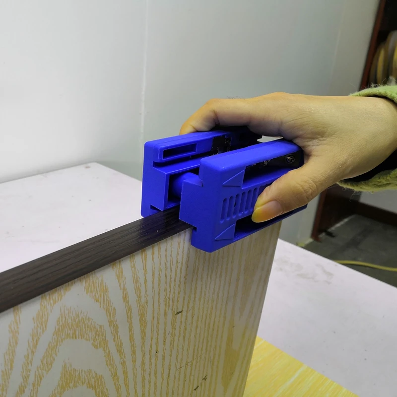 Furniture machinery PVC edge banding processing trimming manual trimming device