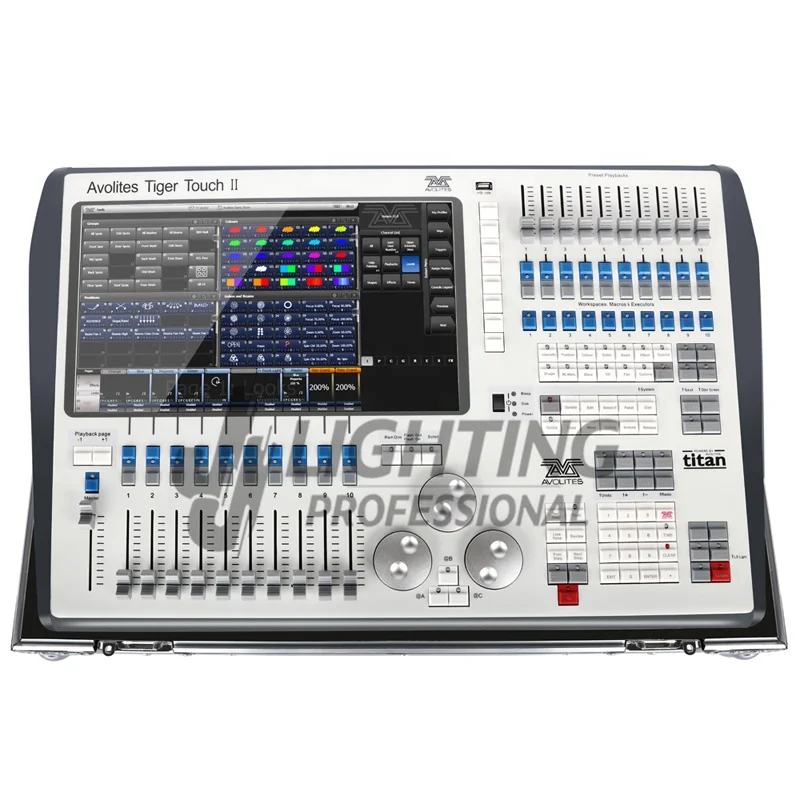 Сценическое освещение 512 консоль