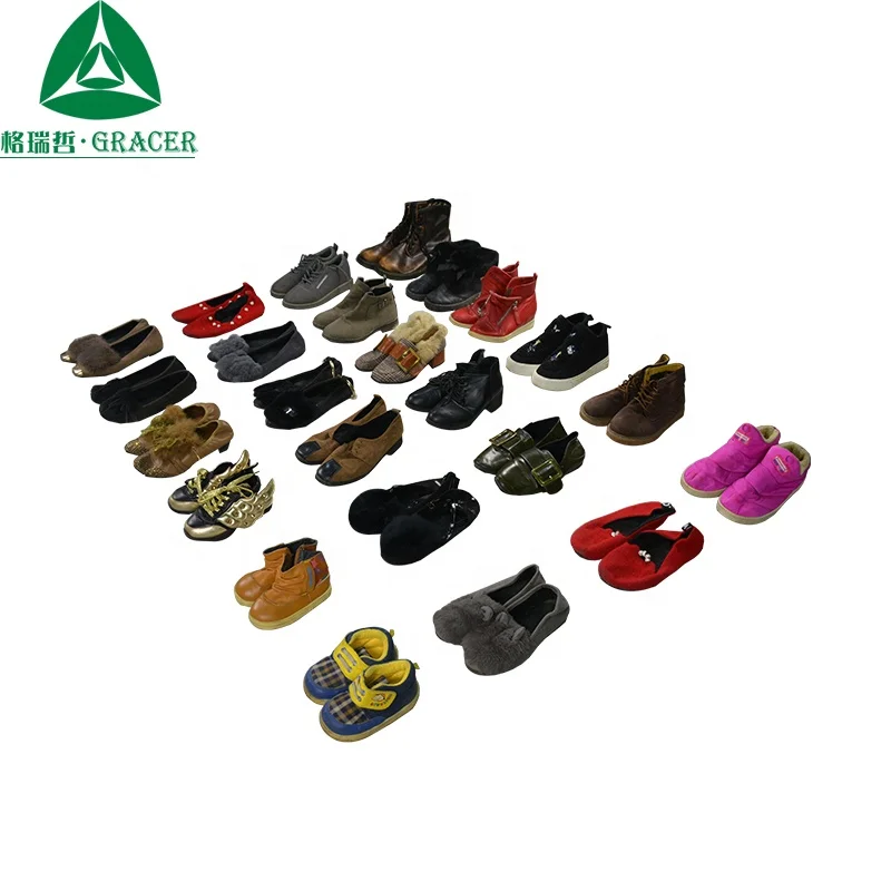 Высококачественная волосатая обувь подержанной фирменной обуви Турции