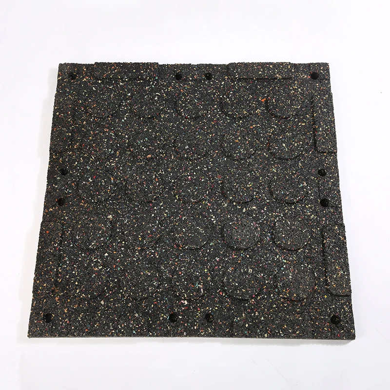 Nonslip Playground Recycled Rubber Brick Pavers Sport Surfacing Rubber Mats Tiles Gym Flooring 20mm For Indoor/outdoor Court Mat