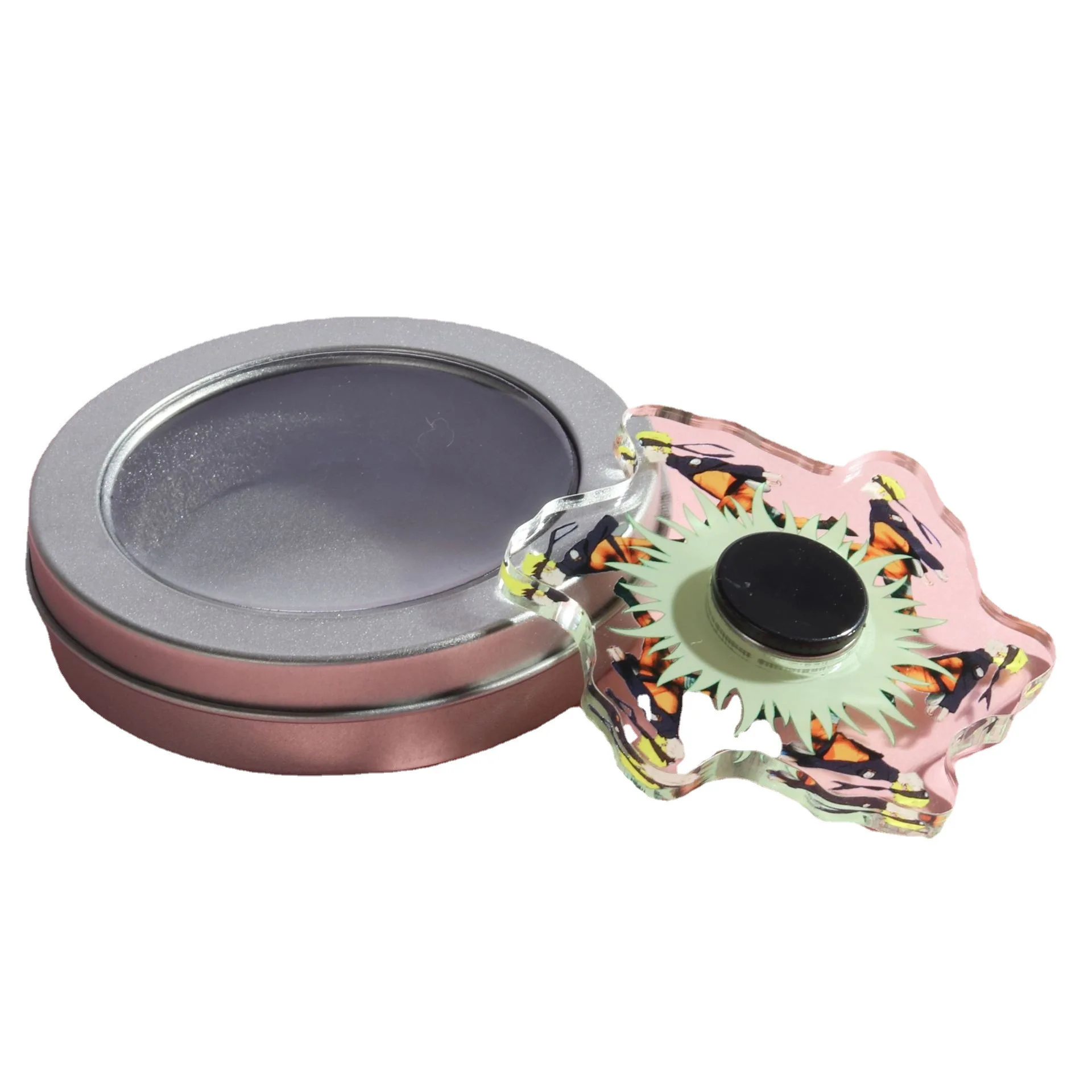 Japanese Cartoon Finger Spinner Dynamic Animation Fidget Toy Plastic Fingertip Gyro Stress Relief Spiral Twisty toy