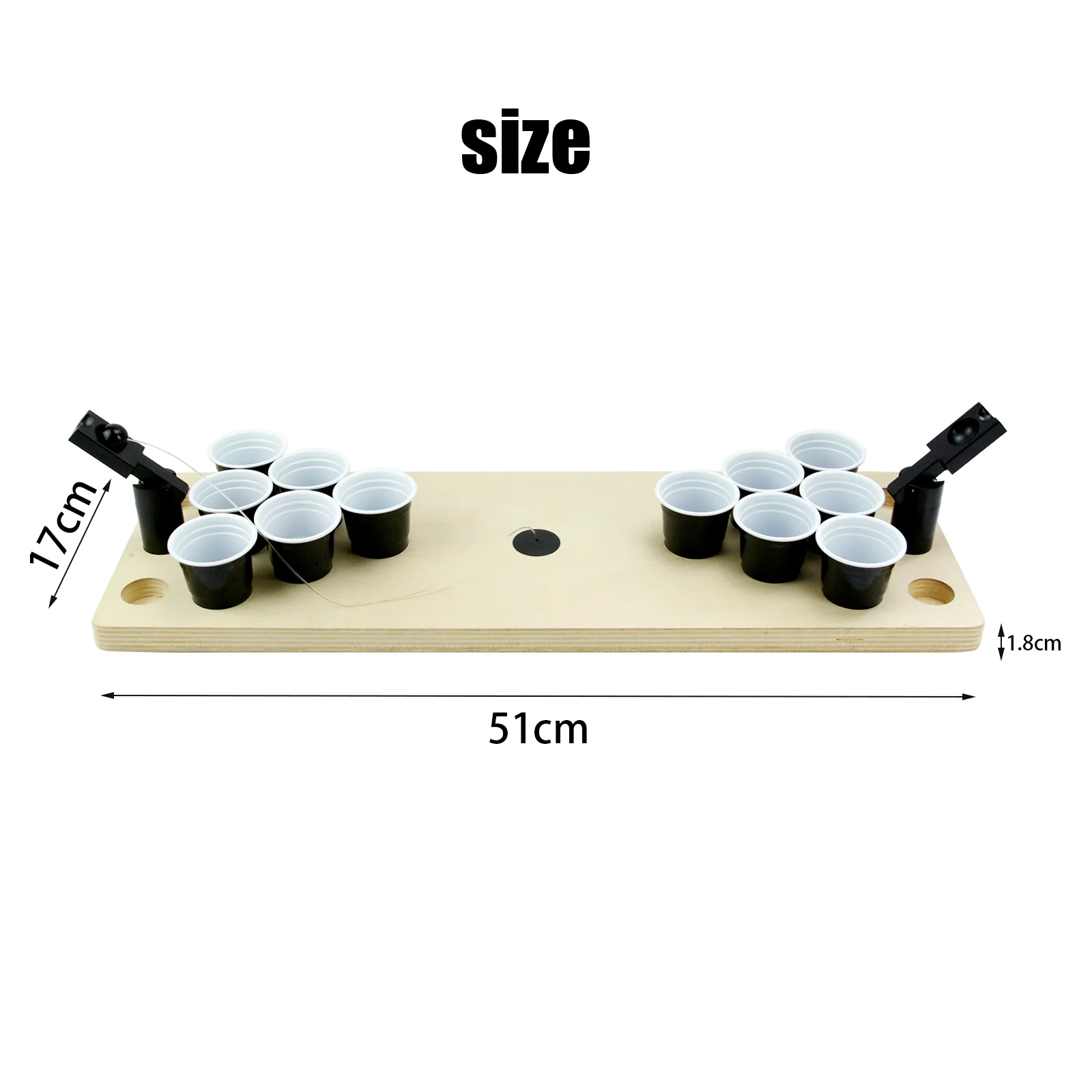 Beer Pong Factory Directly Wholesale Mini Shot Beerpong Drinking Wooden Table