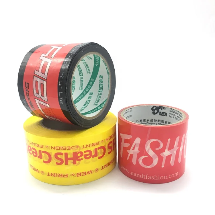 hebei factory Custom logo packing tape