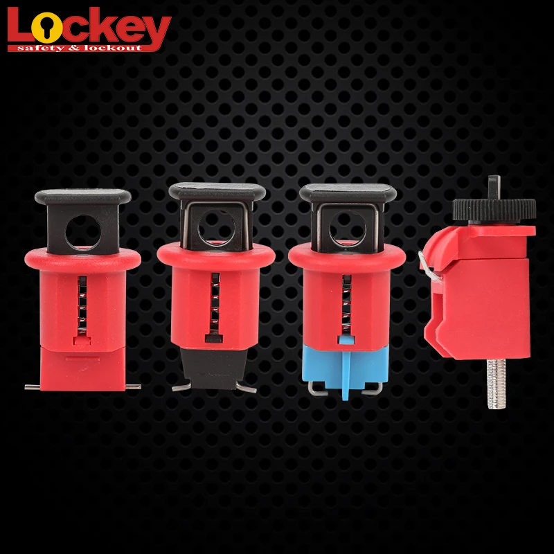 Safety Mini Miniature Circuit Breaker Lockout Single Pole Breaker Lockout Device Mcb Lock Dog