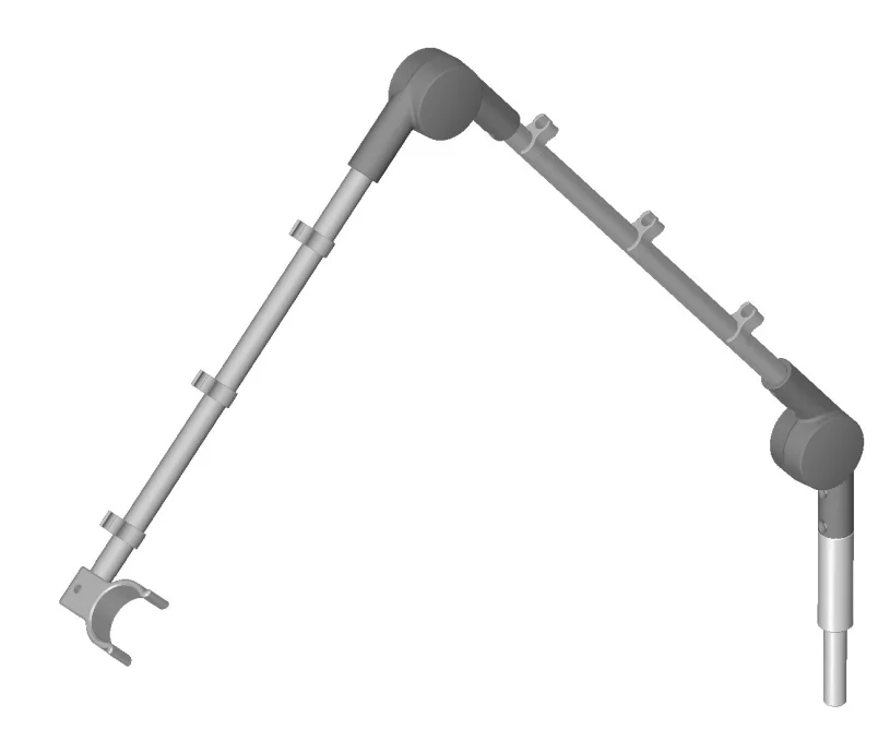 flexible ventialtor circuit ventilation machine circuit breathing circuit ventilator arm