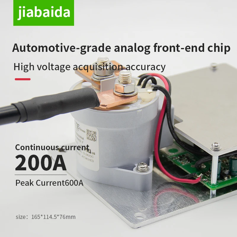 Jiabaida Смарт bms 8s 20 16с 13s lifepo4 200a 300a 72v 60v 48v 36v 24v литиевая батарея для