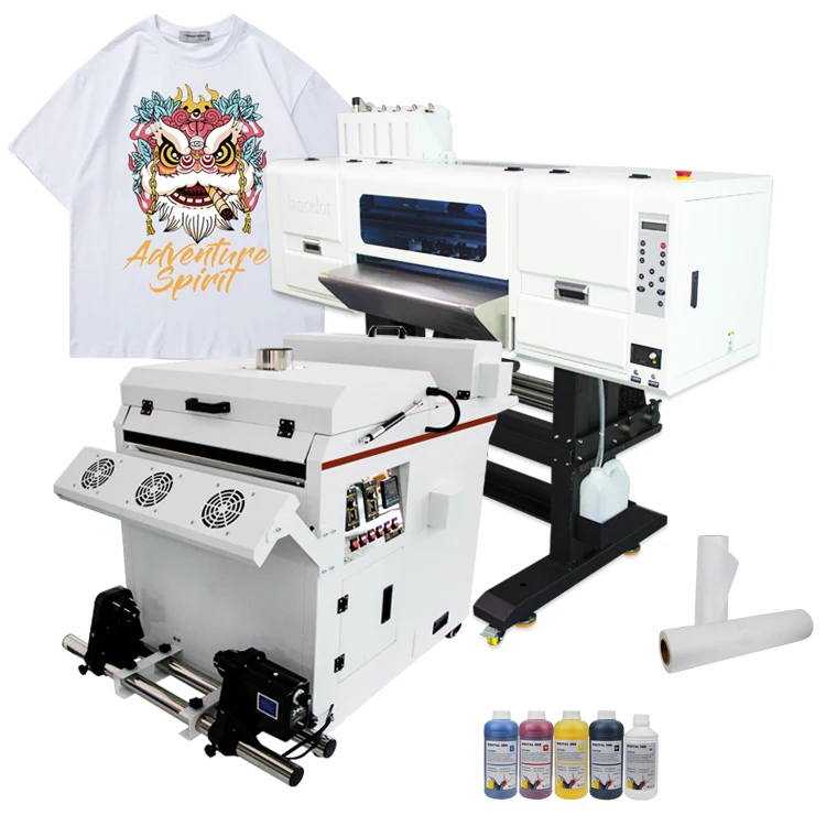 Высокоскоростной принтер i3200 dtf с печатающей головкой epson 2 шейкером теплопередачи для печатной машины футболки diy