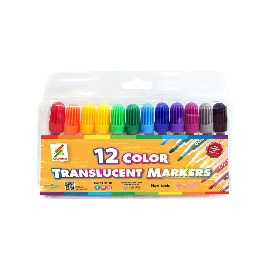 Colormate Customize Colours Oily Marker Set Sketch Drawing Graffiti Art Markers For Student School Supplies Stationery