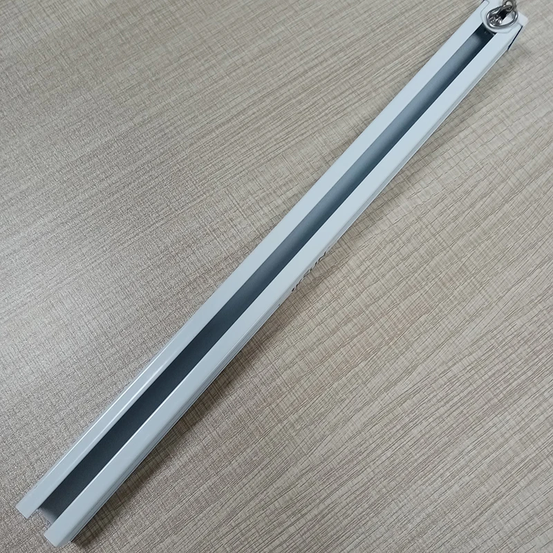 Aluminum Curtain Track Window Decorative White Aluminum Metal Curtain Rods And Rails