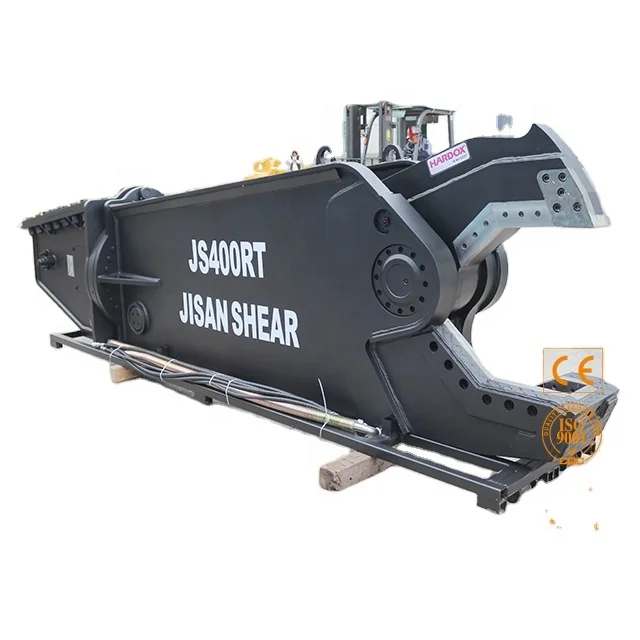 Excavator Dismantling Pliers Hydraulic Shears For Steel Structure Demolition