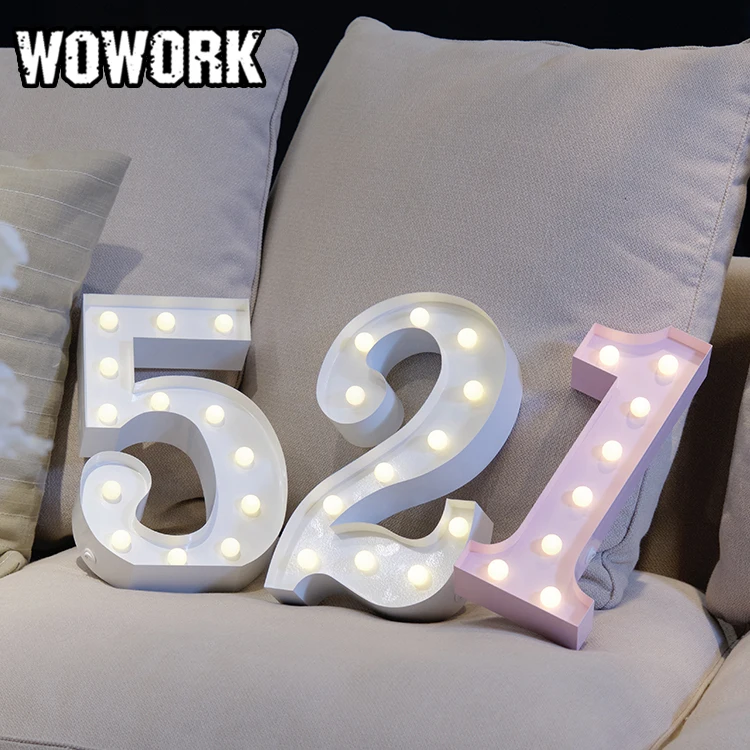 2022 год, WOWORK 3d, рождественское животное, звезда, сердце, светодиодный шатер, настенный набор, работающий от батареи, беспроводные световые буквы для украшения дома
