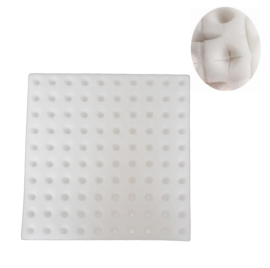 hydroponic net sponge 250*250*25mm planting foam seeding sponge