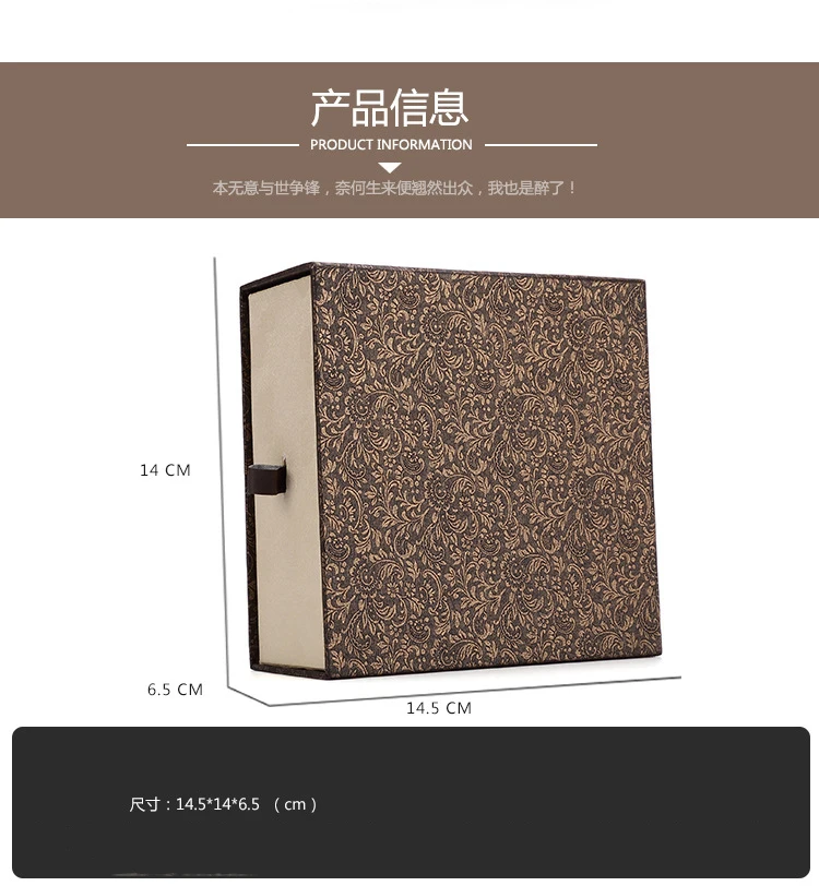 Factory hot sale wallet packing box wallet box luxury paper drawer gift box with logo customized