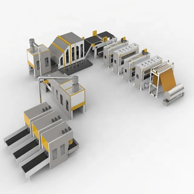 Long service life wool felt needle punching machine high quality from aolong