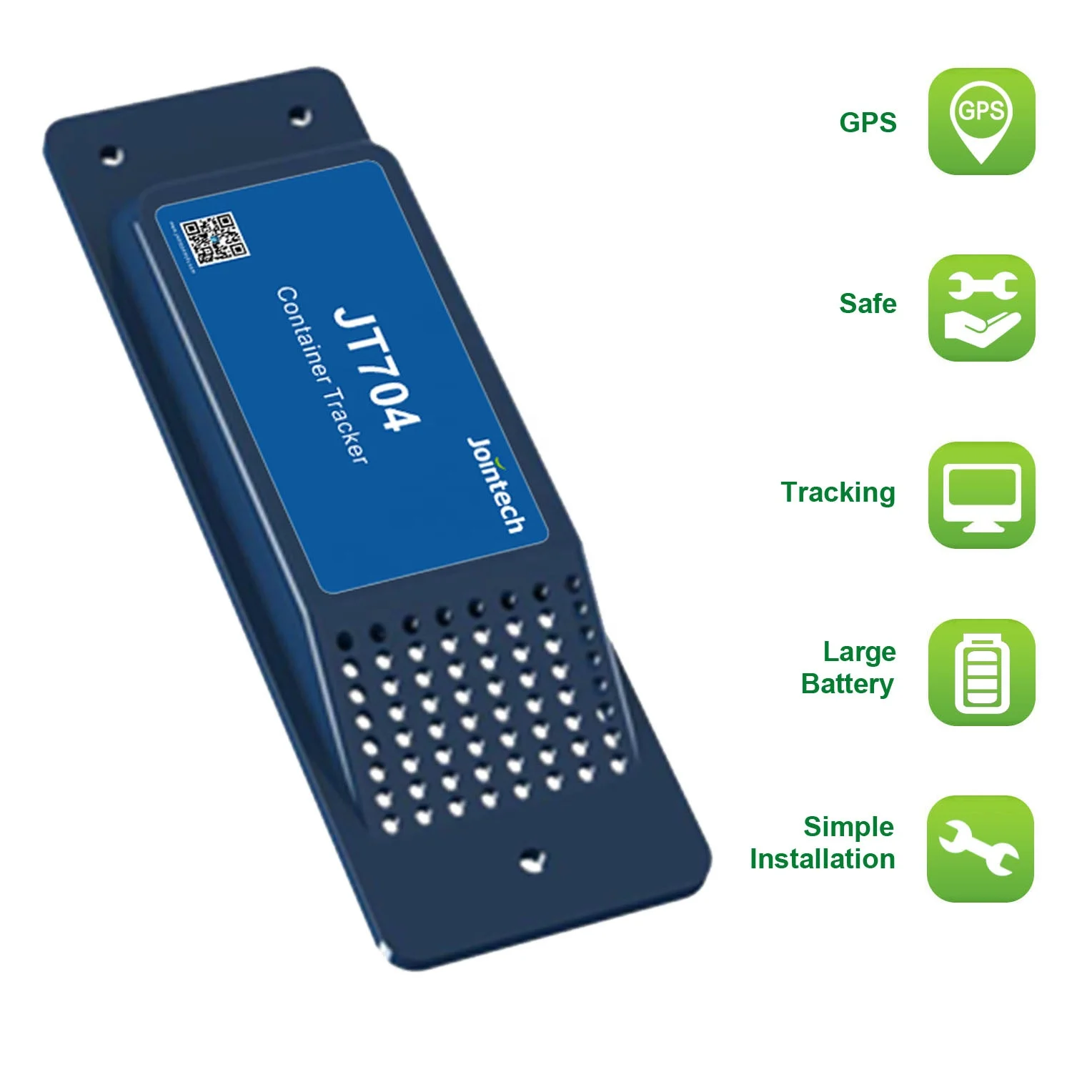 Conceal Mounting 3 Years Standby Mini Size Container GPS Tracker Plastic IP67 Battery 8000mah CN;GUA