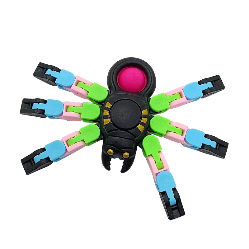 Popular New Design Wacky Tracks Spinning Finger Fidget Toy For Kids