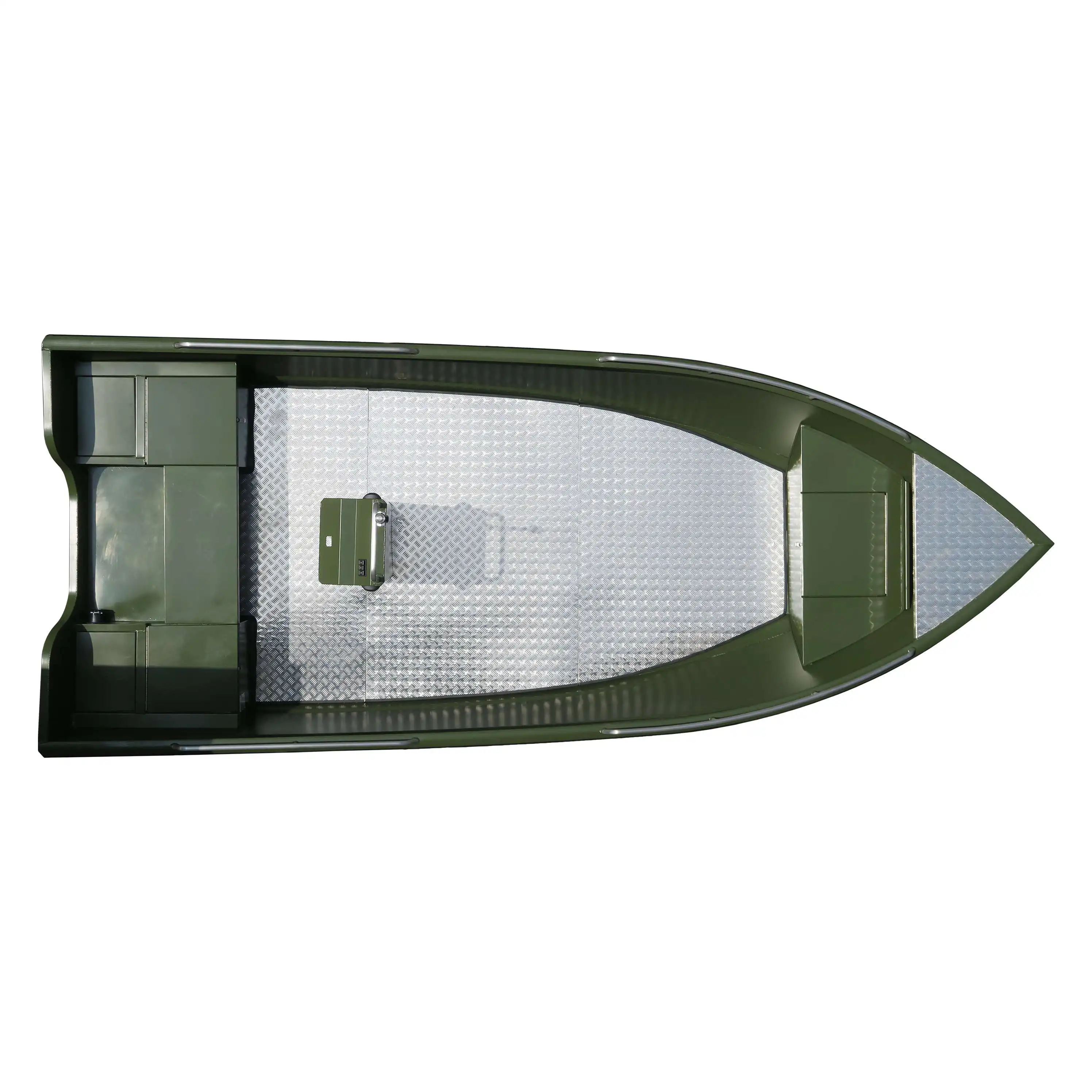 China G550 Boat Used 6 Person Boat Aluminum Fishing Vessel With Center Steering Console