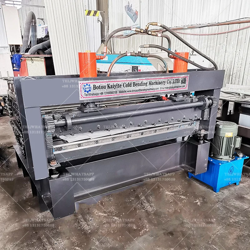 Galvanized Iron Cutting Leveling Roll Forming Machine Sheet Metal Slitting Machine