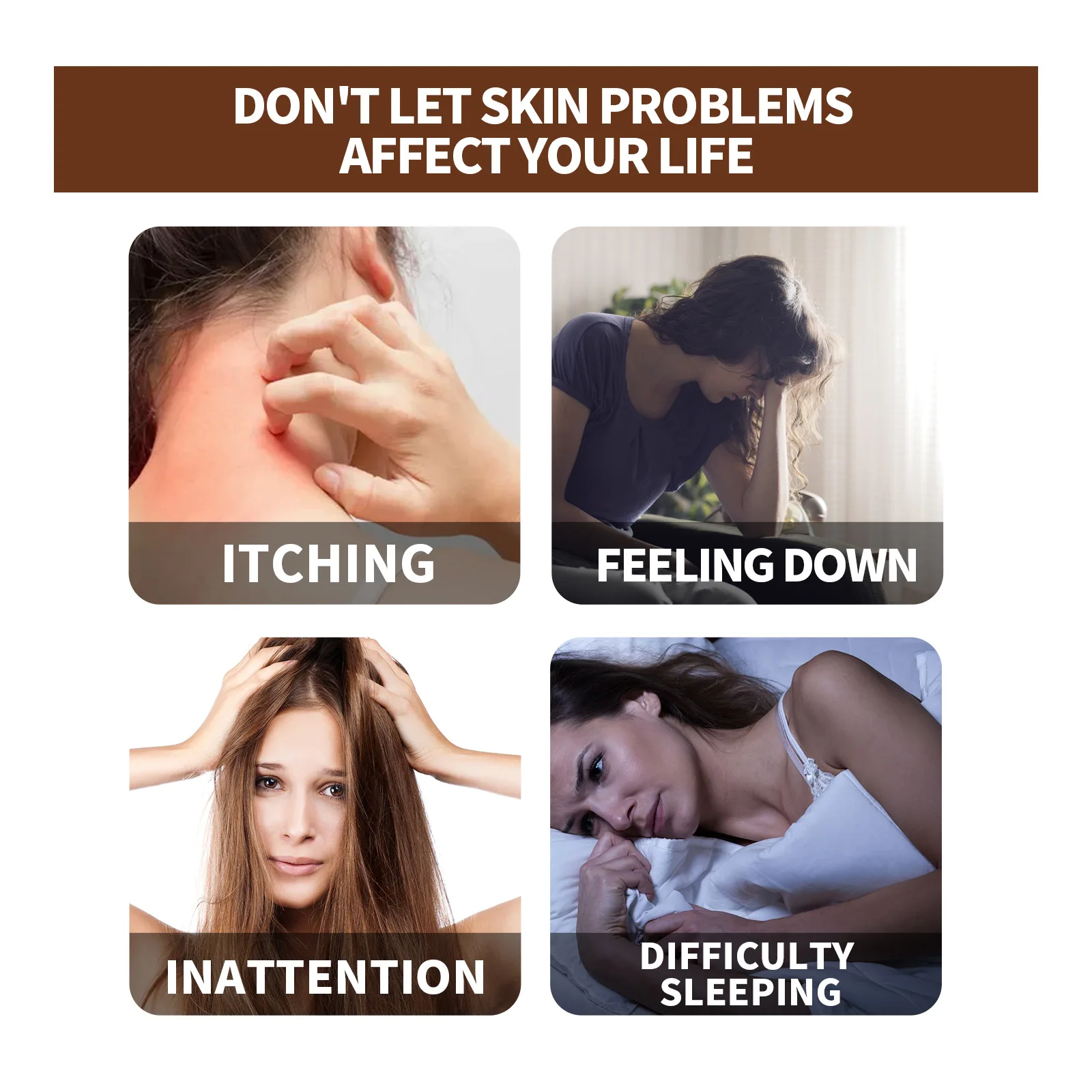 Eelhoe Private Label Skin Moss Repair Essential Oil Anti Itching Hand And Foot Skin Care Serum