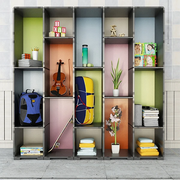 
Plastic DIY multifunction plastic cabinet storage cabinet with wholesale price 