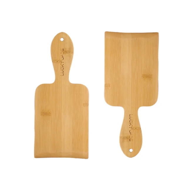 Hairdressing Accessories Natural Bamboo Highlighting Short Balayage Board For Beauty Salon, Custom Tinting Board, Tint Rake