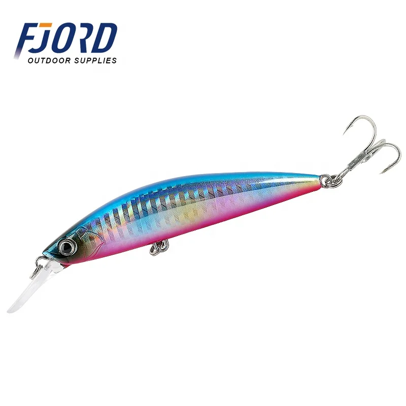 FJORD Hot Sale 29g Minnow Sinking Artificial Bait Fishing Minnow Bass Lures for Saltwater