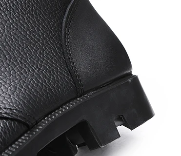 Xinxing Factory High Quality Officer Molding Leather Boots