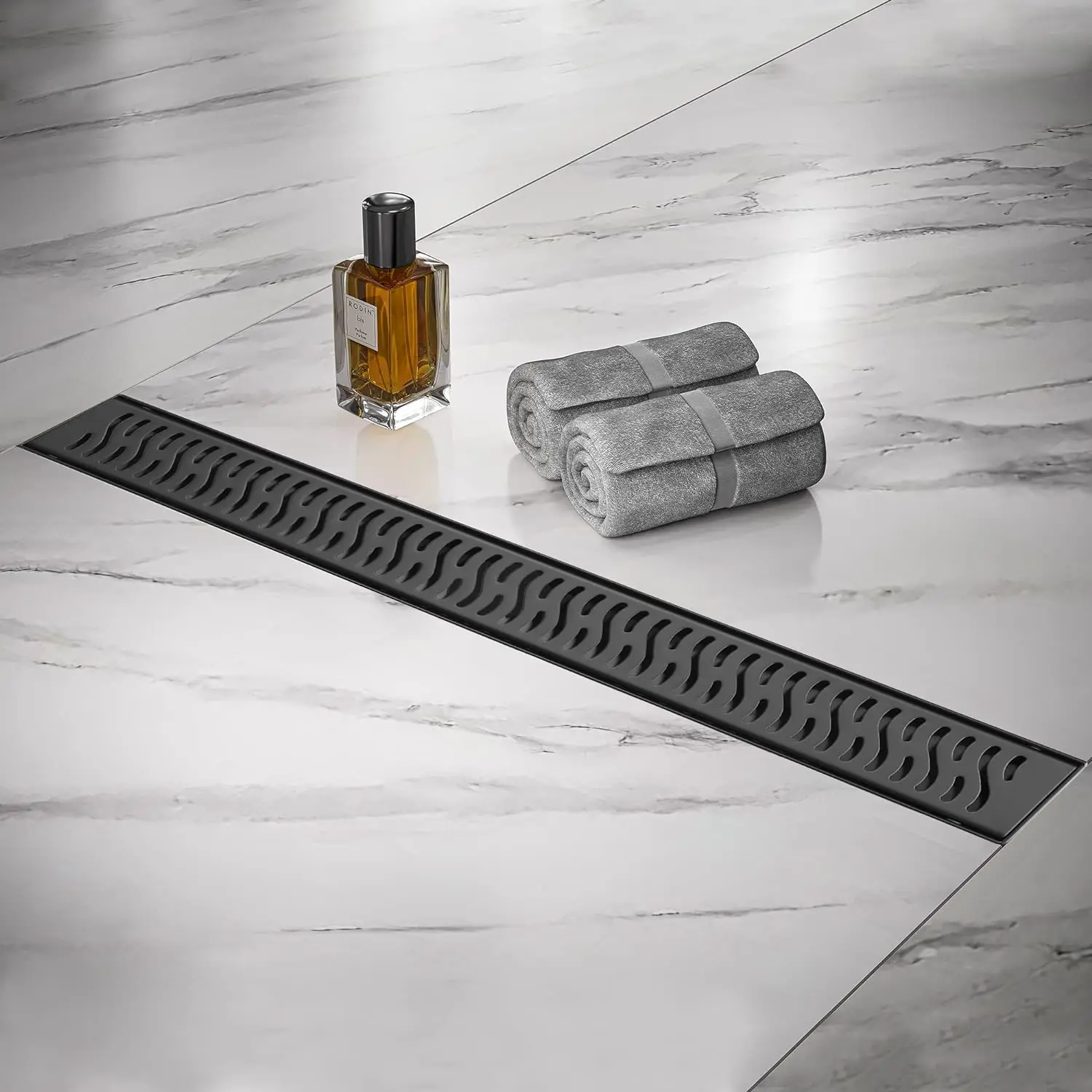 High Quality Anti Odor Linear Drain Rectangle Bathroom Toilet Shower Floor Drain Linear Shower Drain