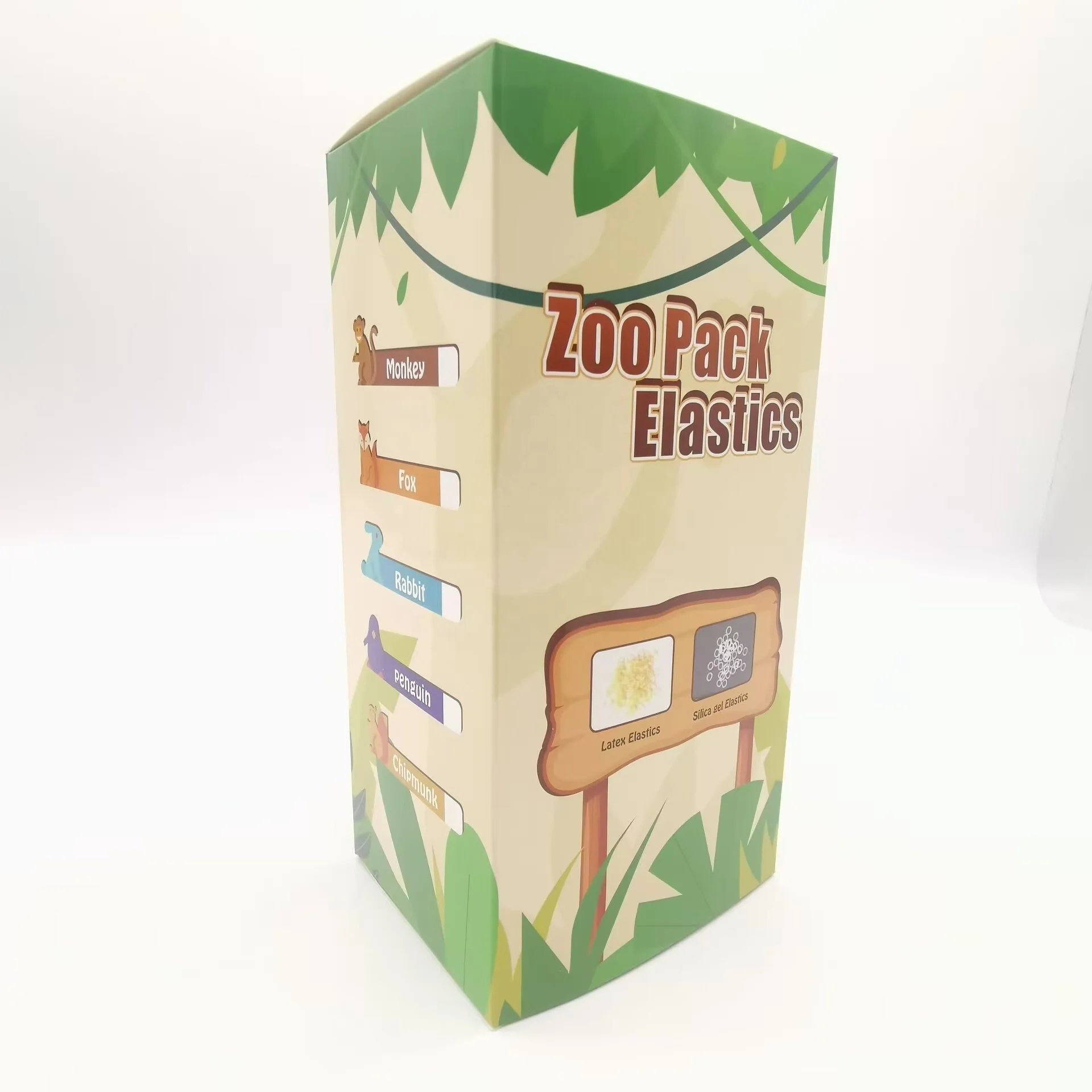 Factory High Quality  Customized Elastomerics Ligature Ties Dental Ortho Elastic Rubber Bands