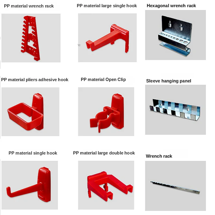 Hanging Display Wall Industrial Organizer Panel Tool Workshop Garage Decor Wall-Mounted Equipment Board