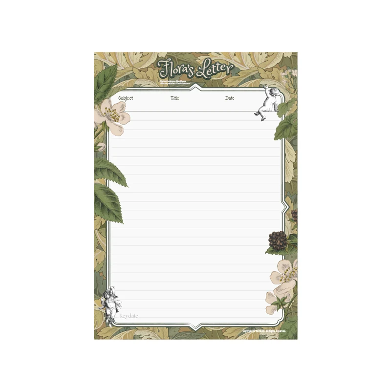 Vintage Notepad Custom Logo Printed Lined Tear Off Stationery B5 Weekly Planner Notepad