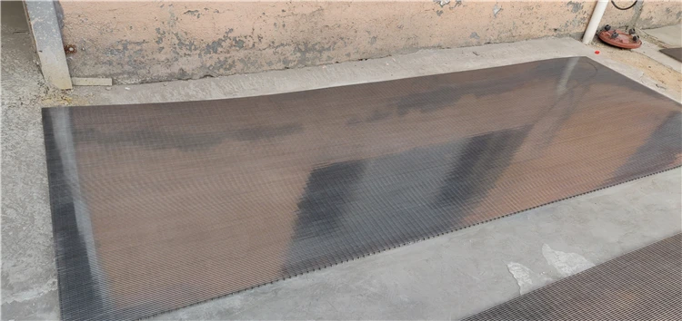 High Quality Linear Vibrating Stainless Steel Sieve Shaker Stainless Steel Wedge Wire Seam Screen