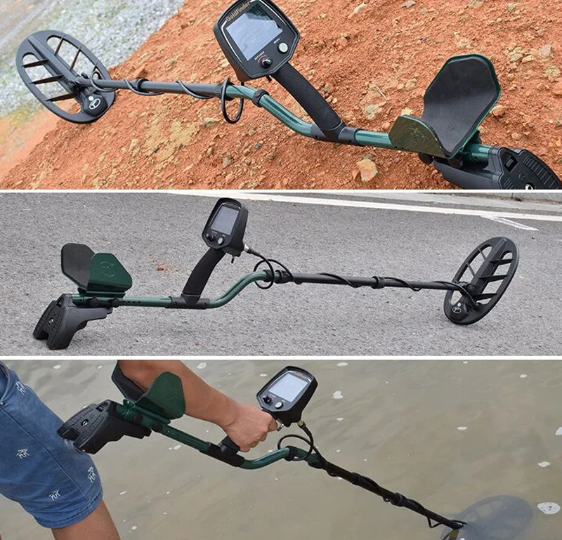 High quality Metal Detector Gold Detector T2 Treasure Hunting Deep Depth Detection Glod/silver Metal Detector