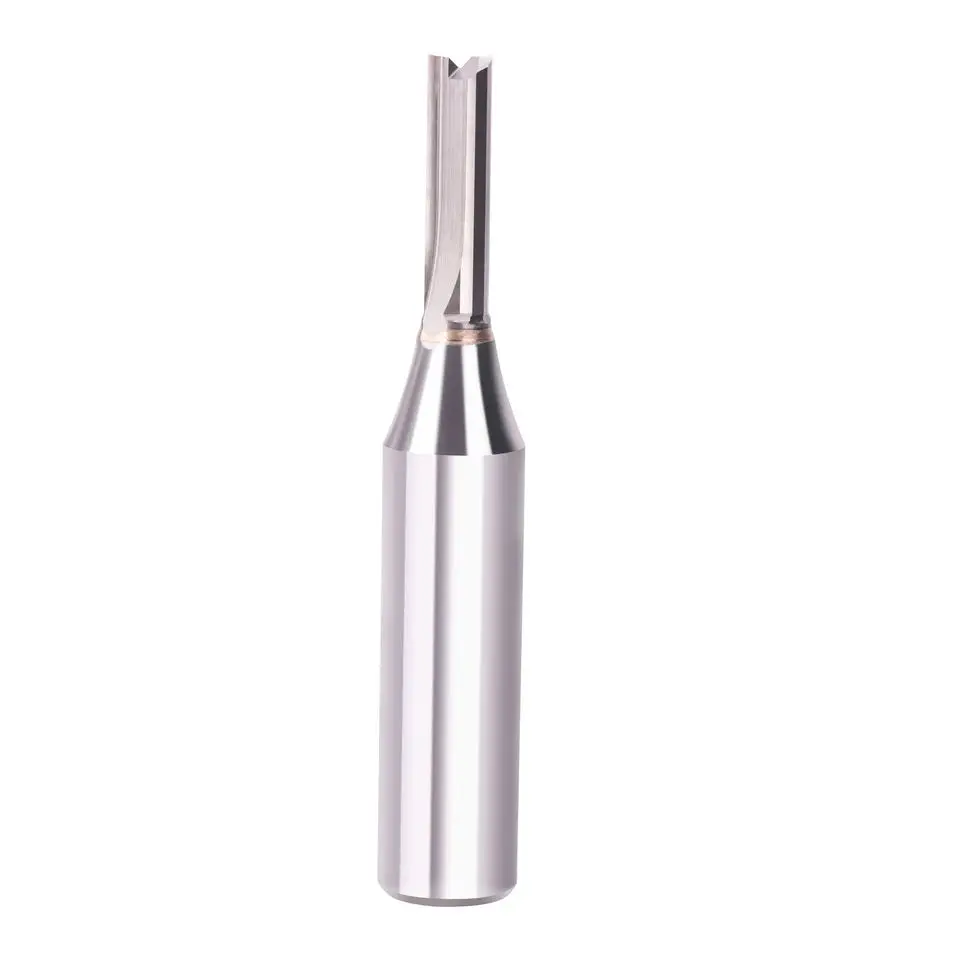 3*12 FST 3mm Shank Customizable TCT Tungsten Carbide Tipped Woodworking Straight Router Bits Wood for Woodworking Carving Bits