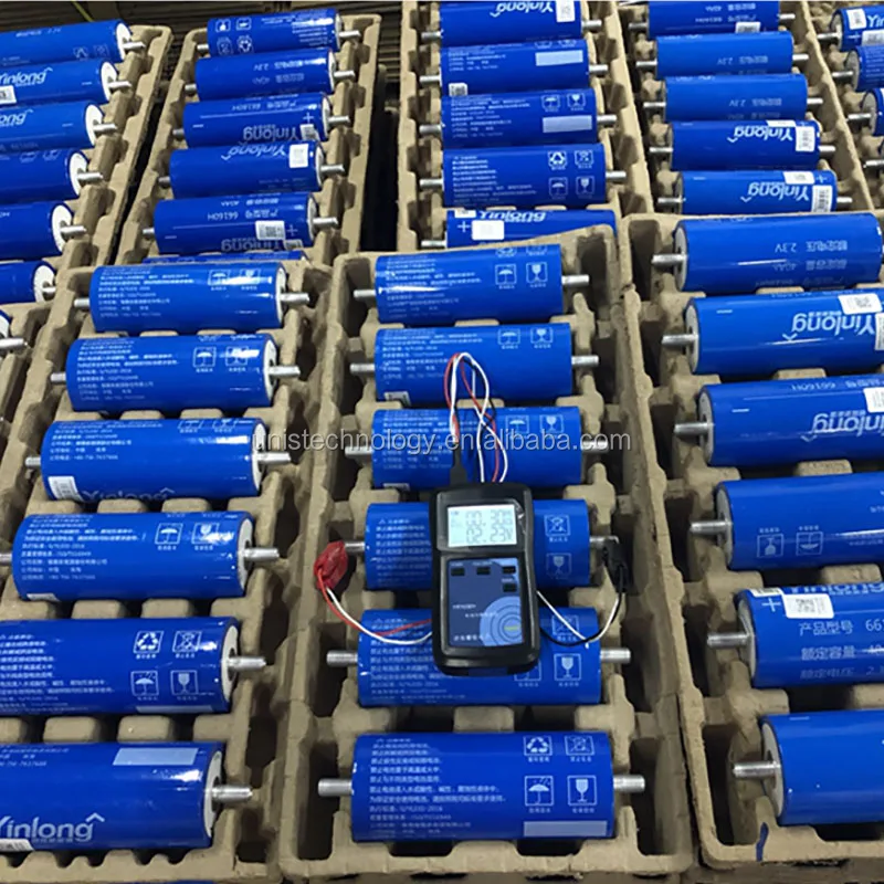 
2.3V 35Ah 66160 Lithium Titanate LTO Battery 10C Discharge Current Cell 