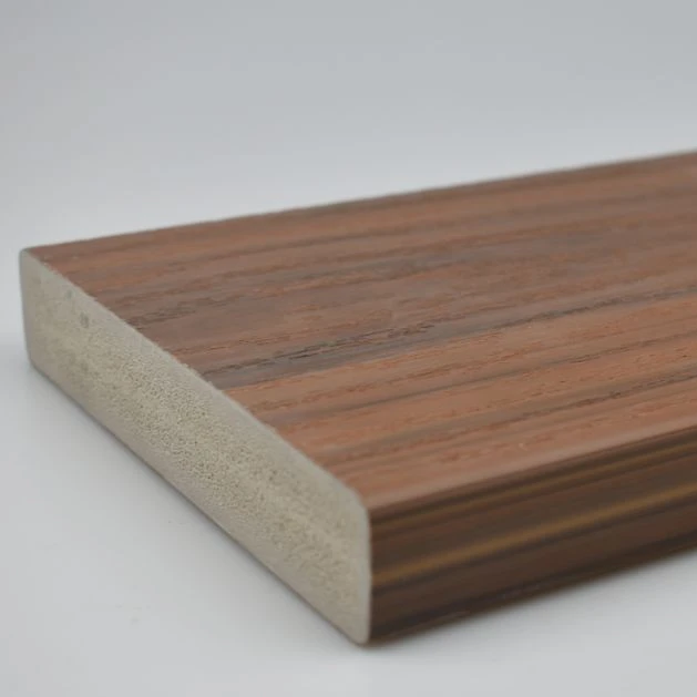 140*25 PVC extruded with ASA coating outdoor decking ASA outdoor flooring