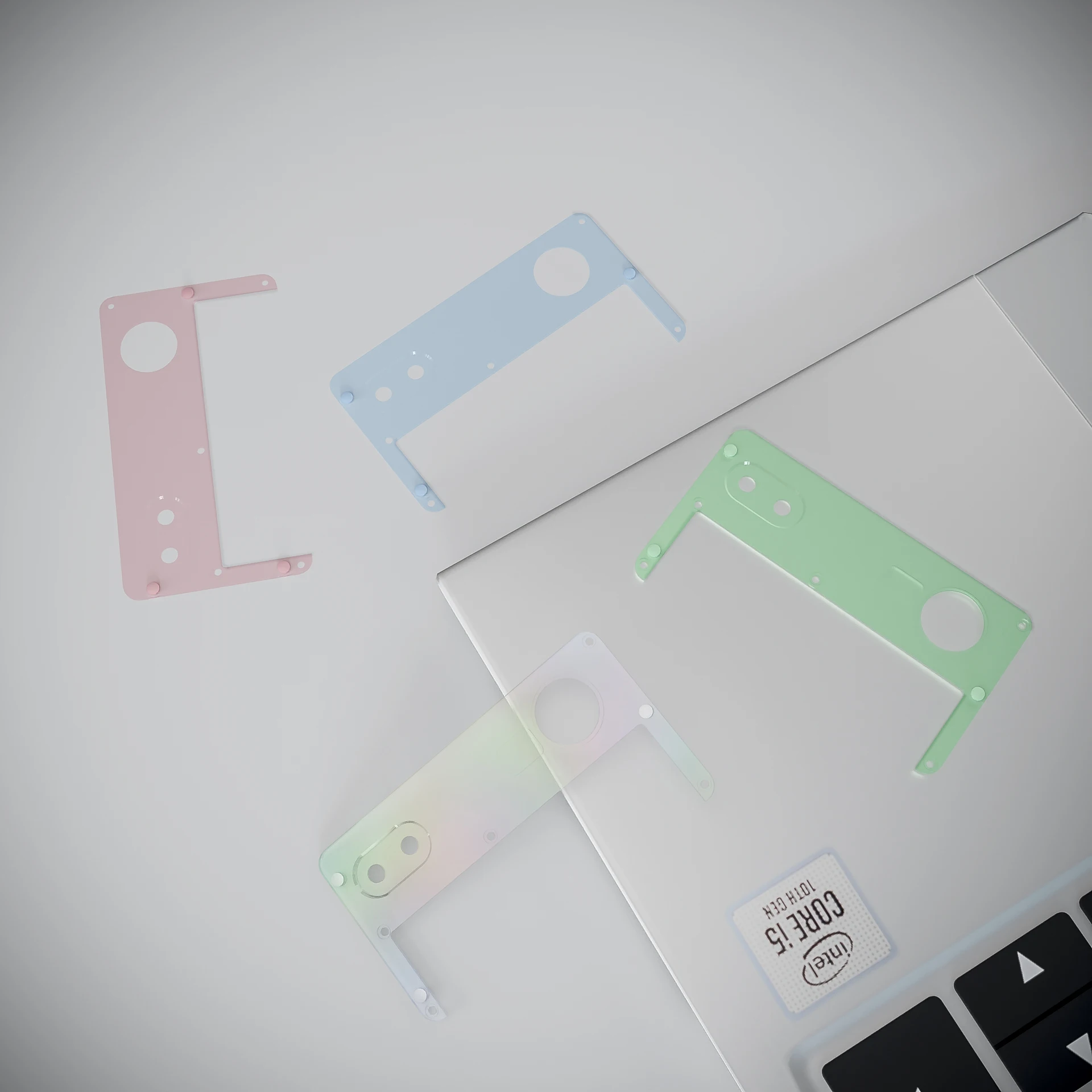 Внутренняя панель для dotaio v2 новая версия внутренняя DotAio радужного цвета