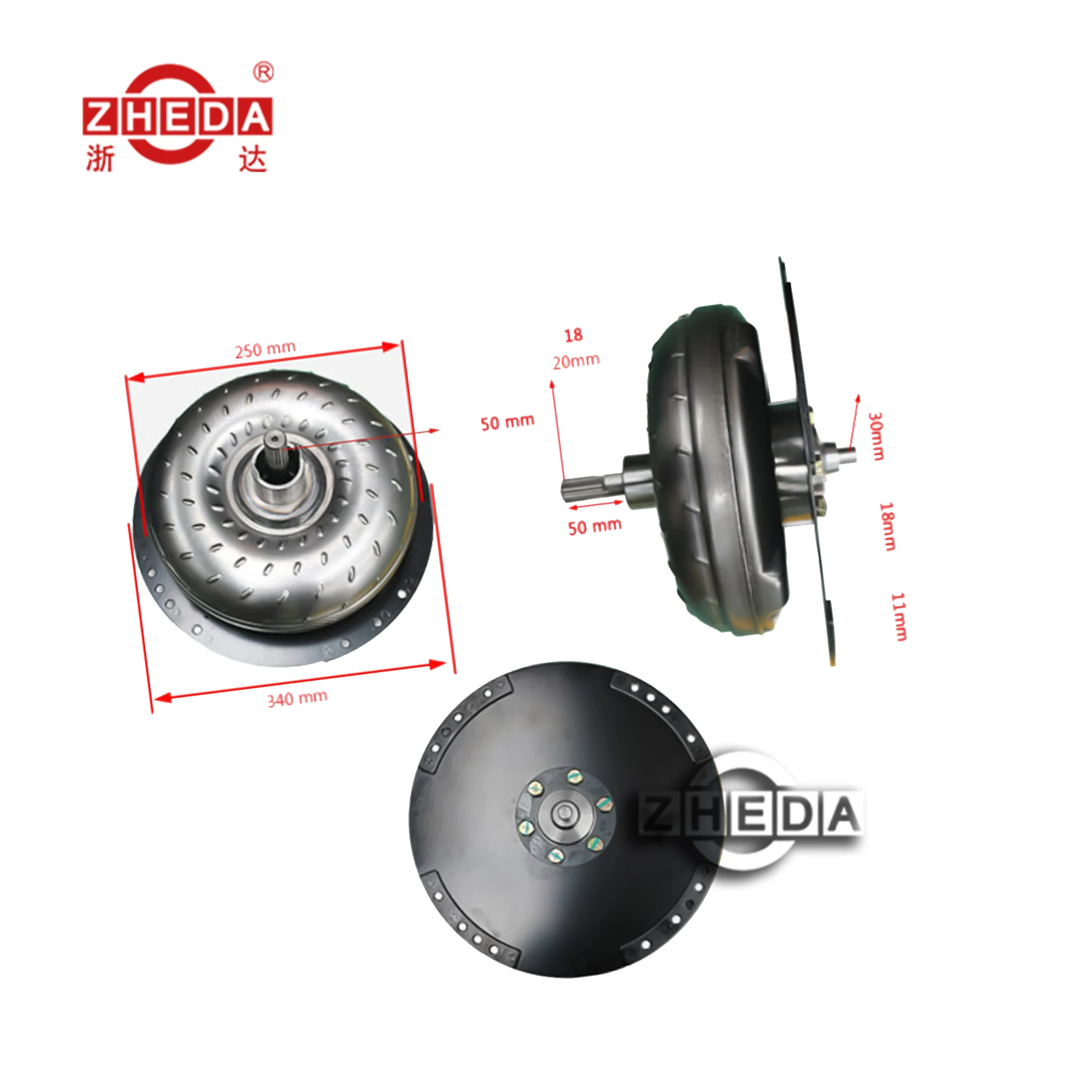 Forklift Torque Part Converter  12163-80301G for Heli and Hang 1-3.5 Ton Heli, hangzhou tl Torque Part Converter YJH265