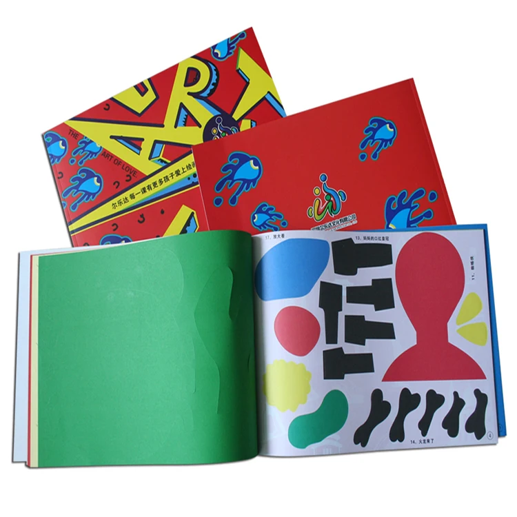 Custom Coloring Book Creative Booklet Magic Drawing Book for Adult Carton OEM Offset Printing Film Lamination Paper & Paperboard