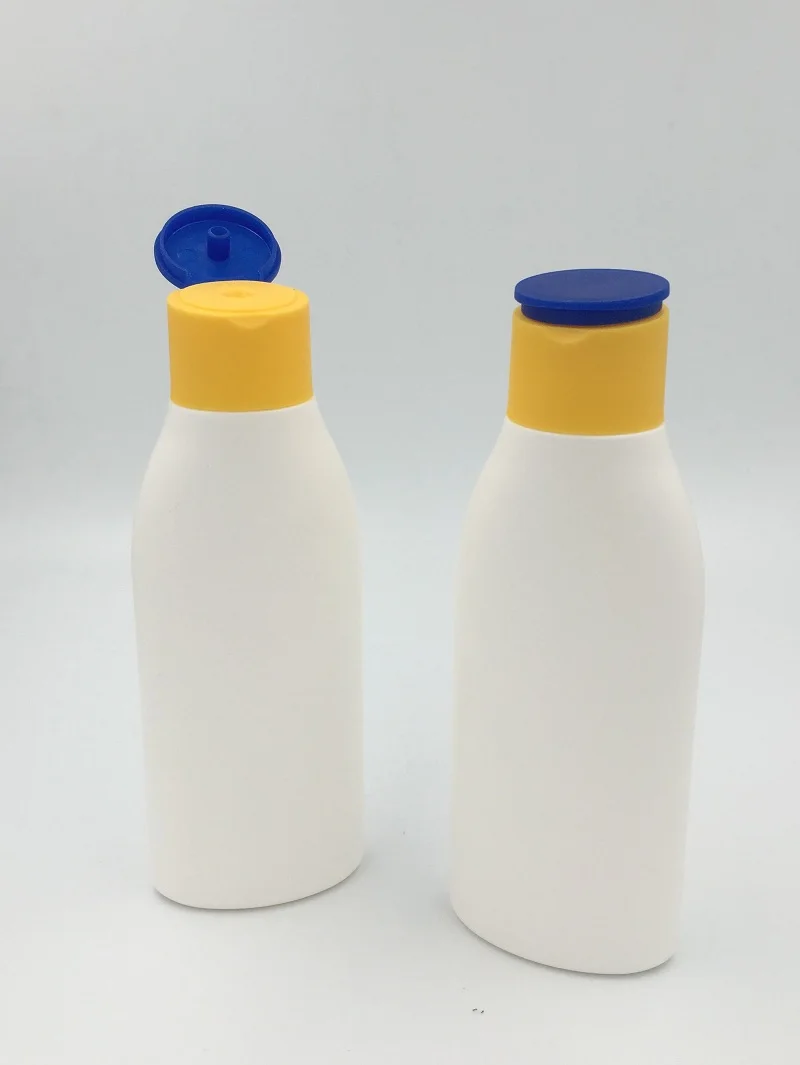 Manufacturer custom empty Vaselin jar 125ml  Plastic body butter Cream Jars with Flip Top Cap